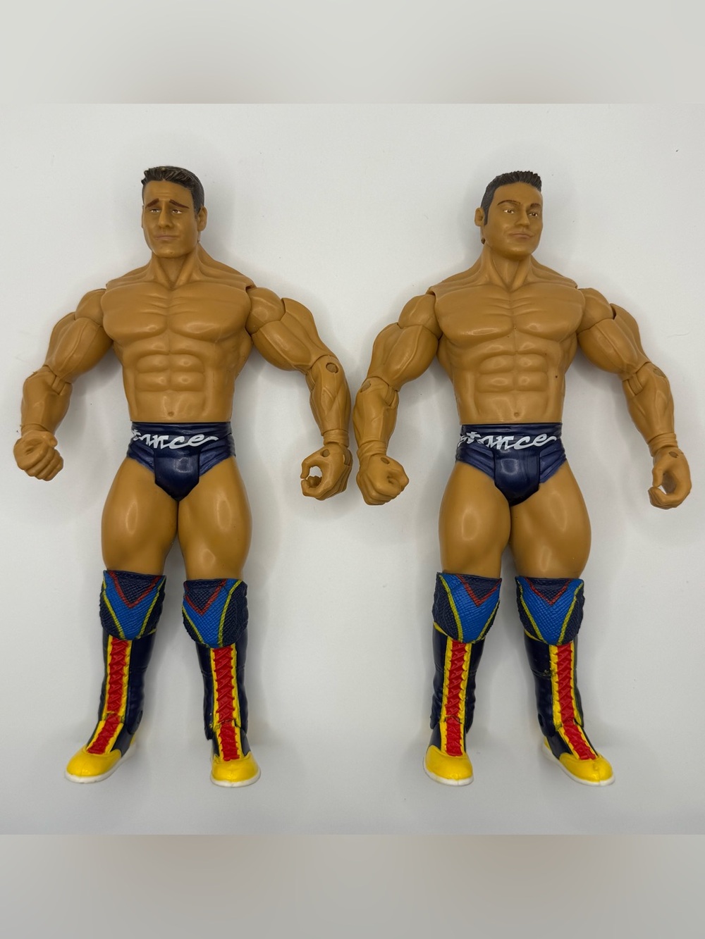 2004 WWE Jakks Adrenaline Series 8 La Resistance: Rob Conway & Rene Dupree